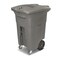 Toter 64 Gal. Graystone Document Trash Can with Wheels and Key Lid Lock CDC64 - alternate 1